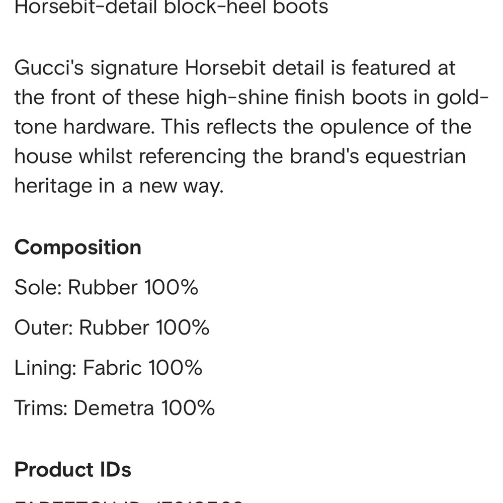 Gucci horsebit ankle boots - Picture 8 of 9